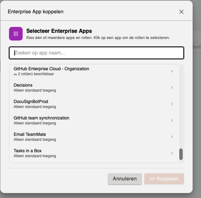 Resource-picker dialog
