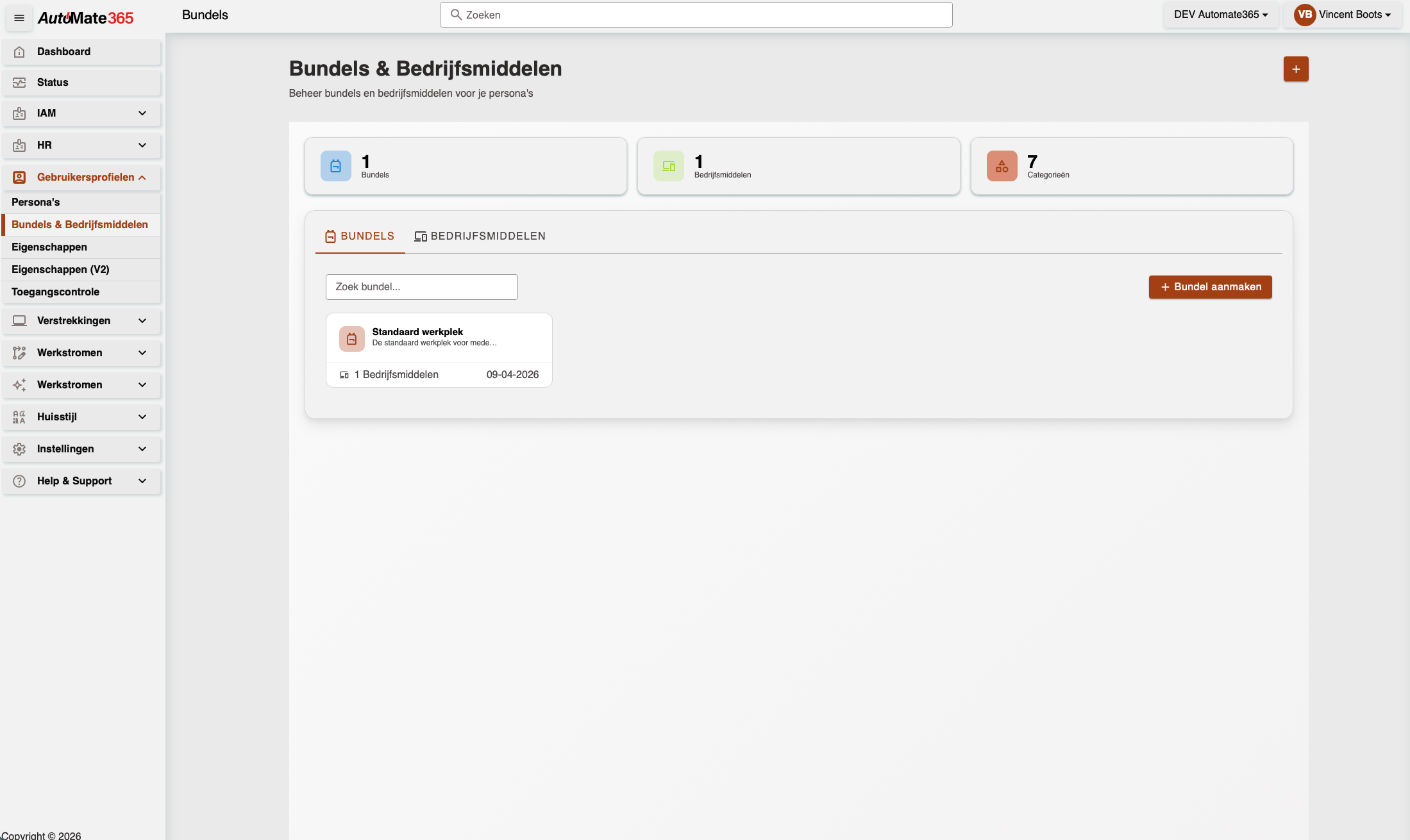 Tabblad Bundels — kaartenweergave Tabblad Bundels — kaartenweergave